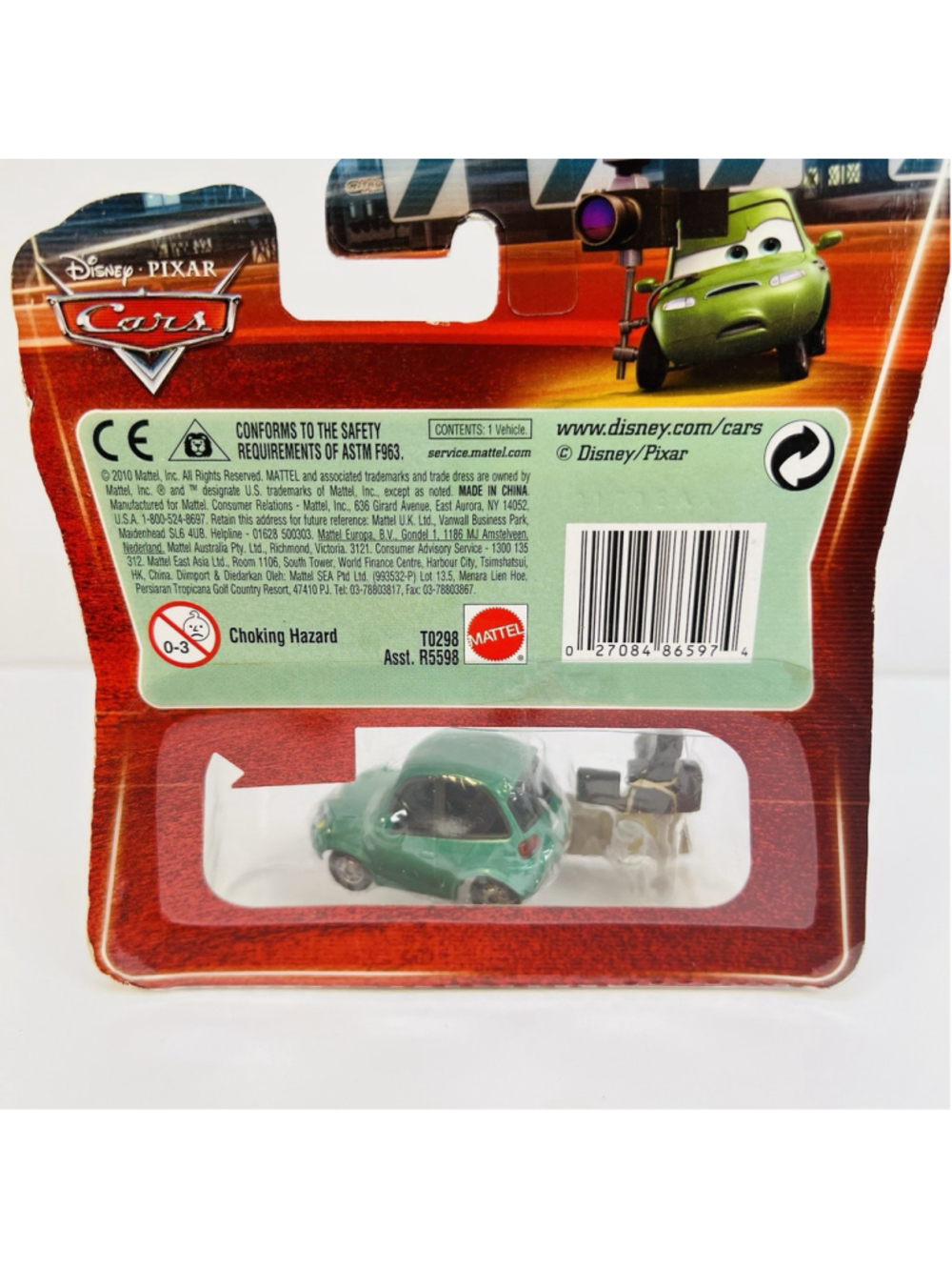 Disney Pixar Cars - Changing Eyes #137 - Dash Boardman - New - Picture 6 of 9